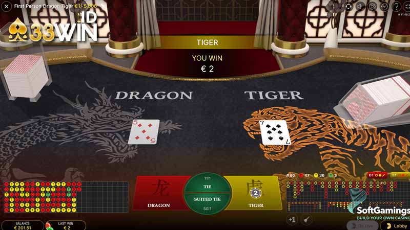 Dragon Tiger Casino 33win – Hướng dẫn chi tiết cho tân thủ 5 mẹo chơi Dragon Tiger Casino 33win