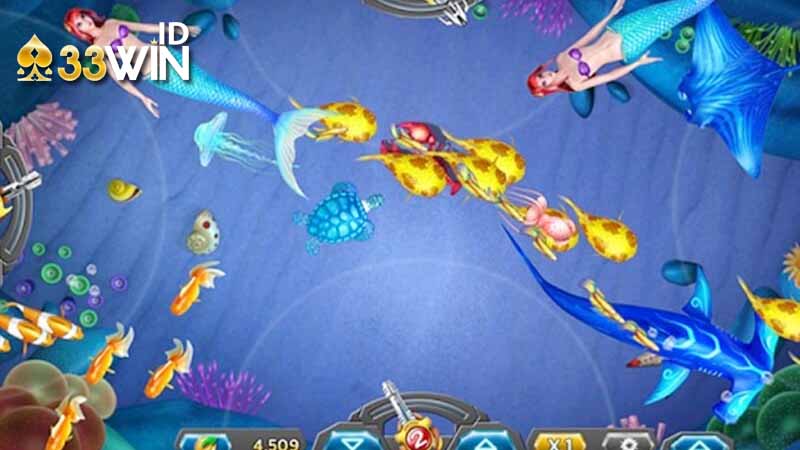 Bắn cá tiên - Game hấp dẫn tại 33win tuyệt đối không nên bỏ qua 4 Hệ số thưởng của bắn cá tiên